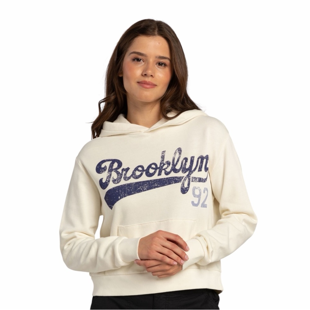 FULL TILT Brooklyn Crop Womens Hoodie - M